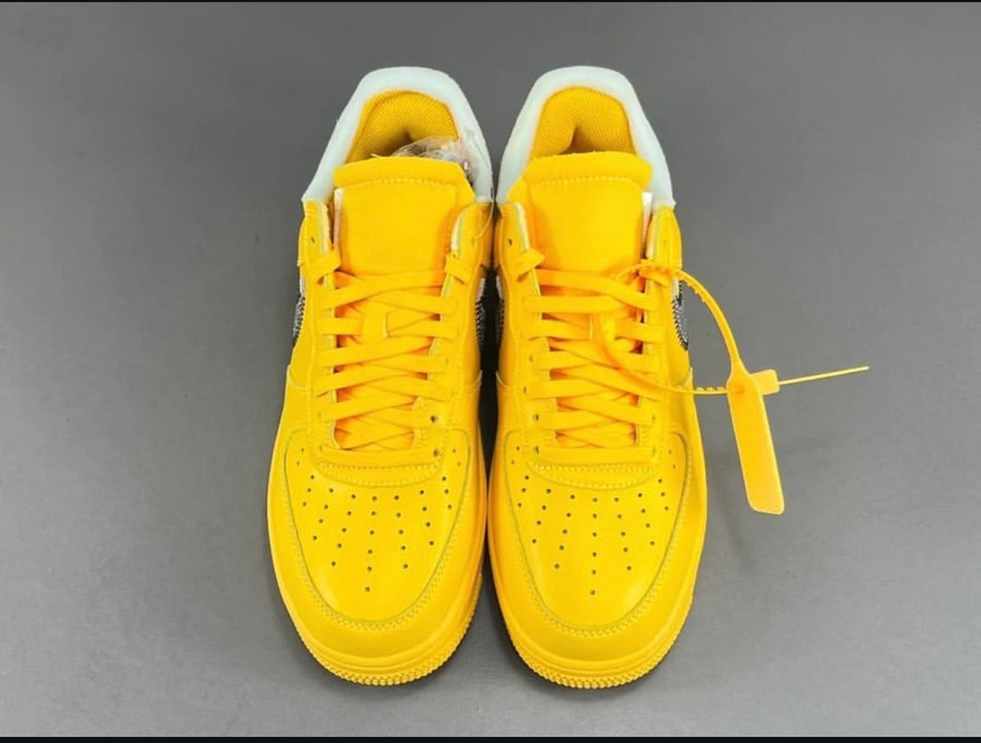 Nike Air Force 1 Low Off-White ICA University Gold