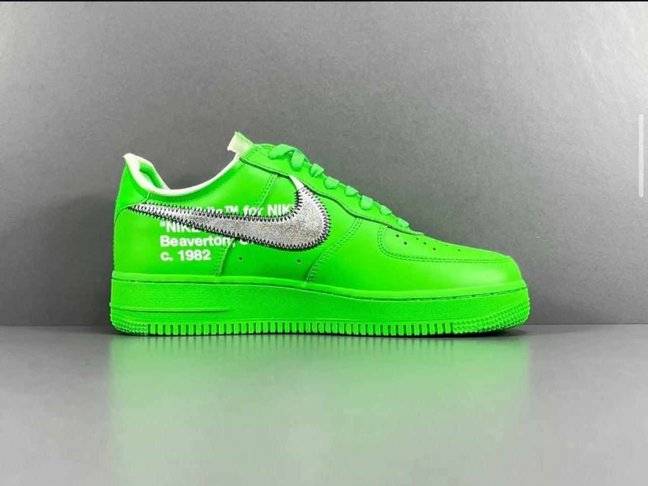 Off-White X NIKE AIR FORCE 1 LOW X ‘’GREEN