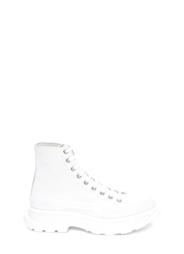 Alexander McQueen Men's Tread Slick Boot in White