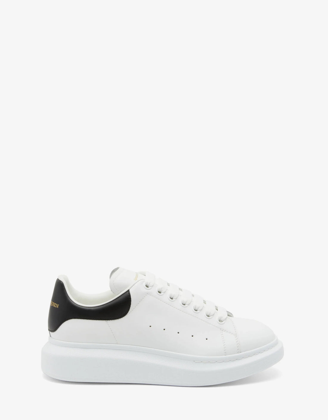 Alexander McQueen Men's Oversized Sneakers White/Black